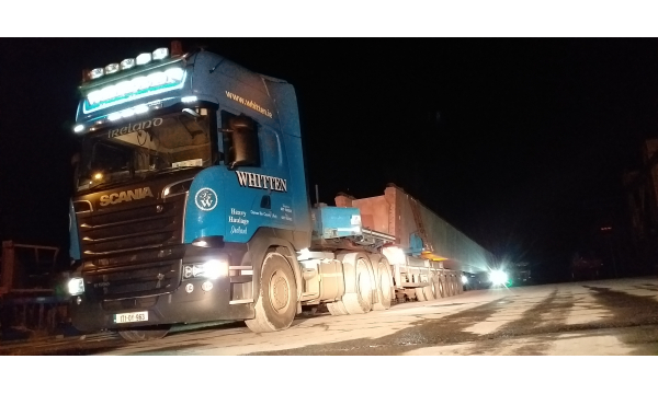 Whitten Road Haulage - 43m Beams - Banagher to Macroom - Birr
