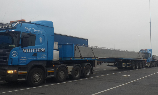 Whitten Road Haulage - Beams to A30 Cornwall