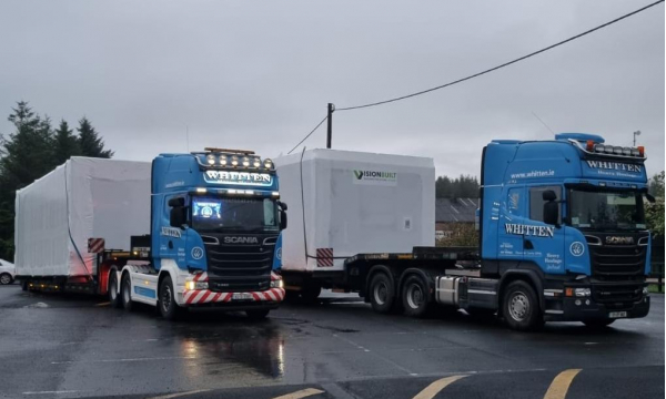Whitten Road Haulage - Modules Tubbercurry to Kilcoole