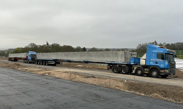 Whitten Road Haulage - 12 beams to Perth