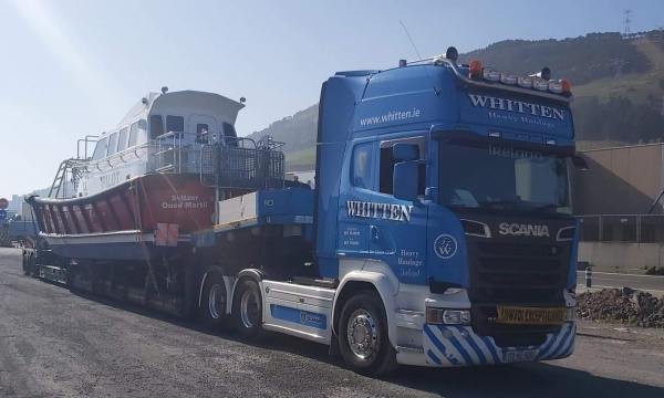 Whitten Road Haulage - Pilot Boat to Morocco