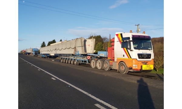 Whitten Road Haulage - 50m Beams to Macroom bypass