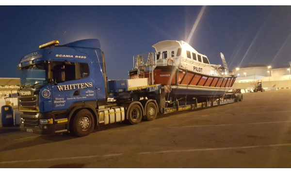 Whitten Road Haulage - 2x Pilot Boats from Cork to Morocco