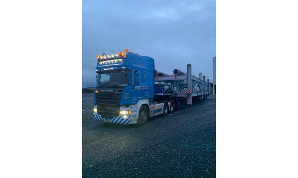 Whitten Road Haulage - Ringaskiddy to Kildare 26m long * 4.6m wide