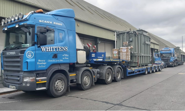 Whitten Road Haulage - Transport of 2 Transformers