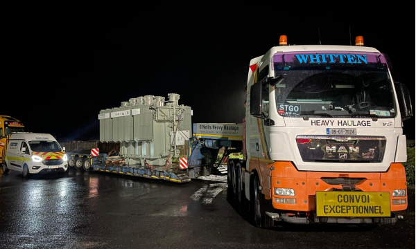 Whitten Road Haulage - Transformer transport