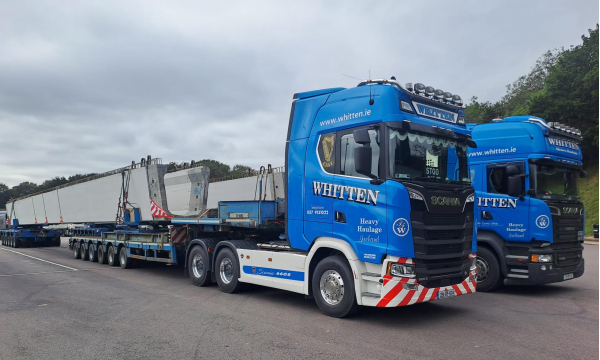 Whitten Road Haulage - Modular Beams to the M25