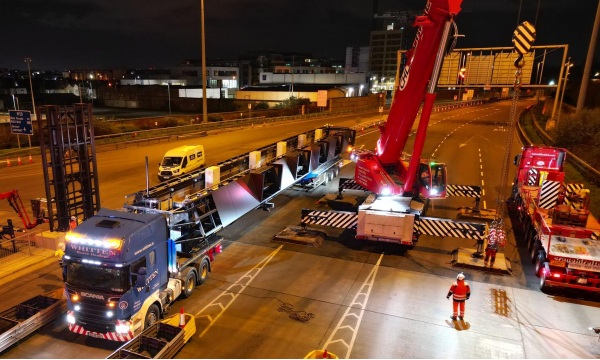 Whitten Road Haulage - Gantrys for the Port Tunnel